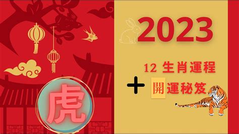 2023虎年運程